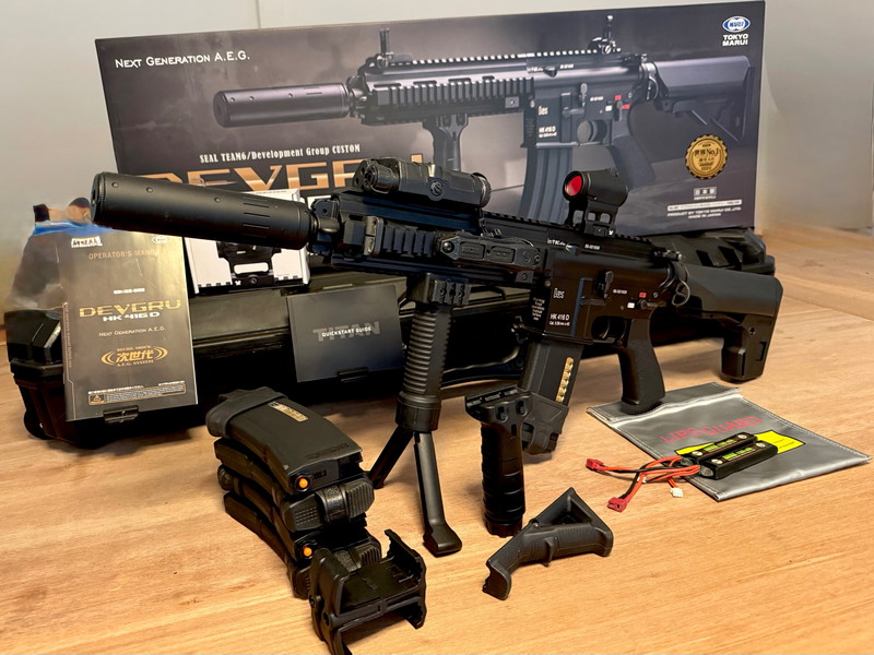 Image 1 for Tokyo Marui Next Gen HK416 Devgru black