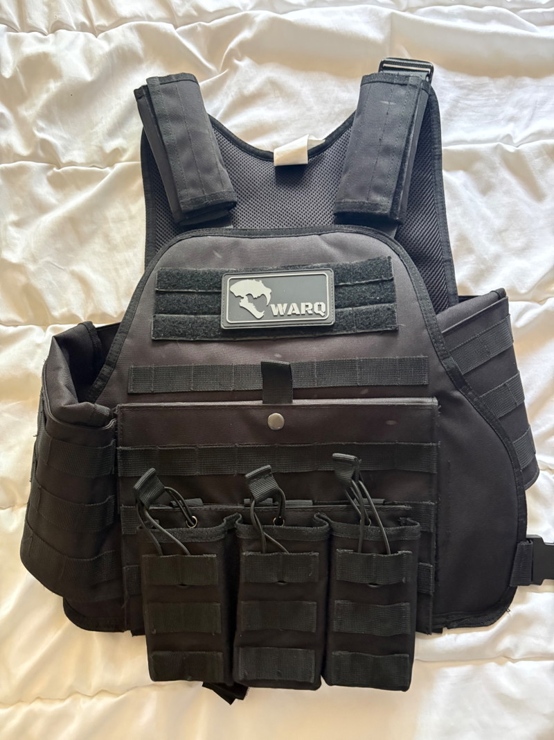 Image 1 for Plate carrier met m4 poch