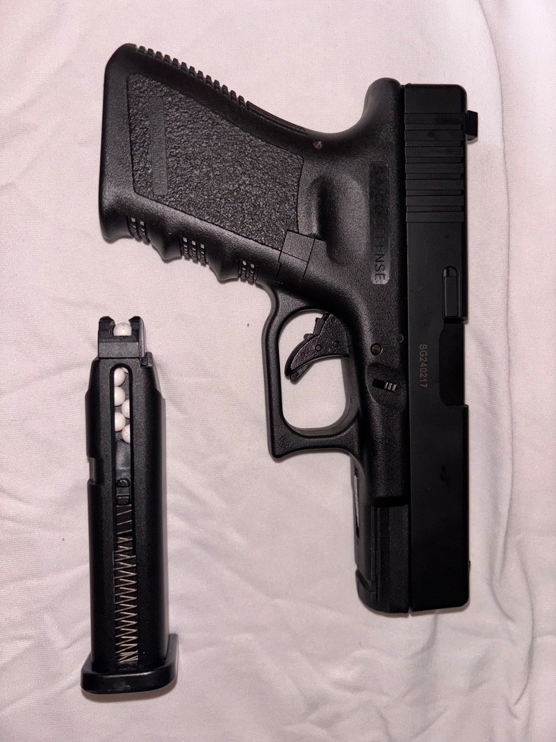Image 1 for PISTOLET MK4 G23 GAZ GBB SAIGO DEFENSE - SG00027