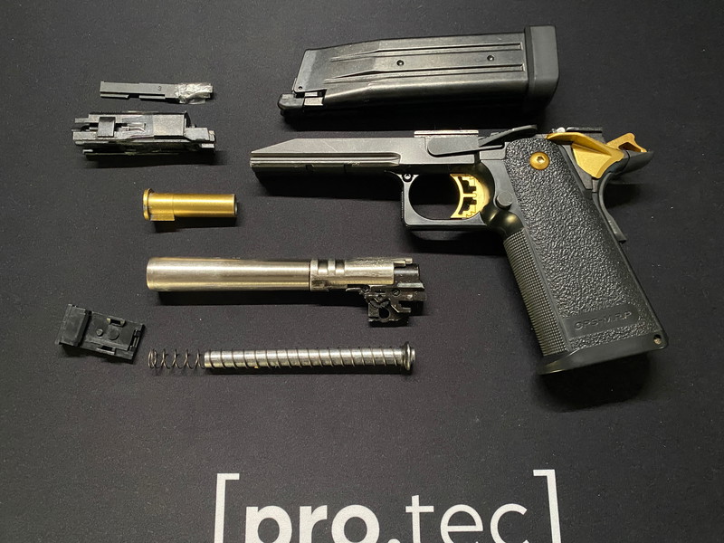 Imagen 1 de Tokyo Marui Hi-Capa 5.1 Gold Match Lower met onderdelen