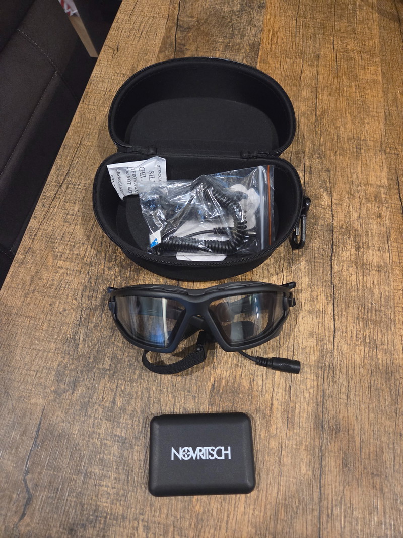 Image 1 for Novritsch low profile goggles with thermal antifog