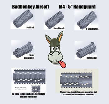 Image 5 for M4 Handguard CQB 5