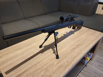 Bild 2 für SALE: Umarex sniper TS SX9 (super X9) spring versie bolt action