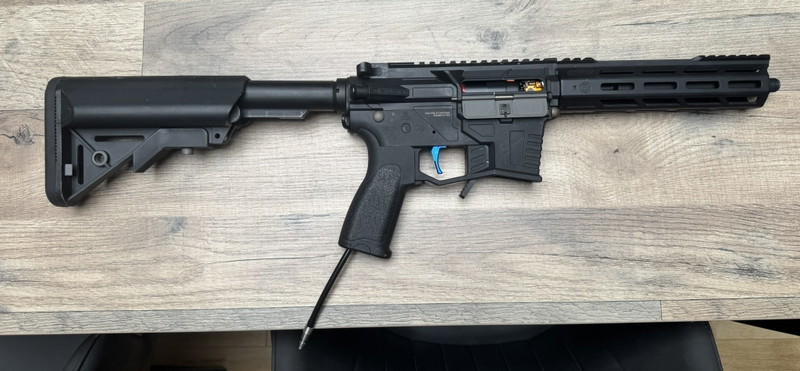 Bild 1 für Evolution AR-9 HPA met Wolverine Inferno Gen 2 + upgrades + 4 PTS EPM AR9 Mags