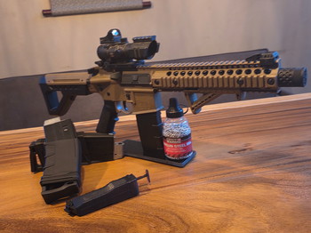 Afbeelding 3 van Crosman DPMS SBR Co2 4,5mm srahl bbs.