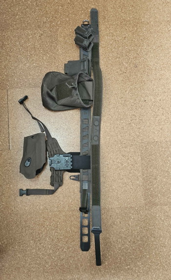 Imagen 2 de Agilite K-19 Plate Carrier & Magnetix Battle Belt Ranger Green full setup
