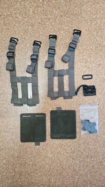 Imagen 3 de Agilite K-19 Plate Carrier & Magnetix Battle Belt Ranger Green full setup