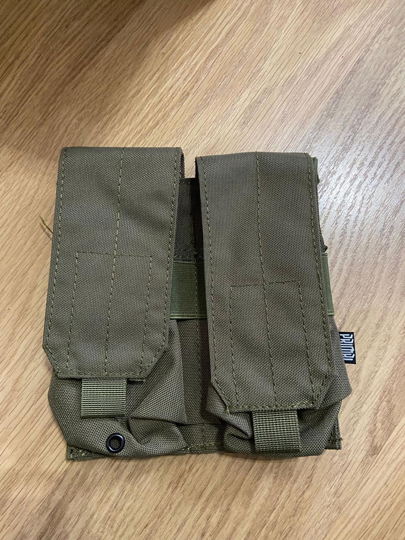 Afbeelding 1 van Primal Gear Double M4/M16 Magazine Pouch Olive Drab