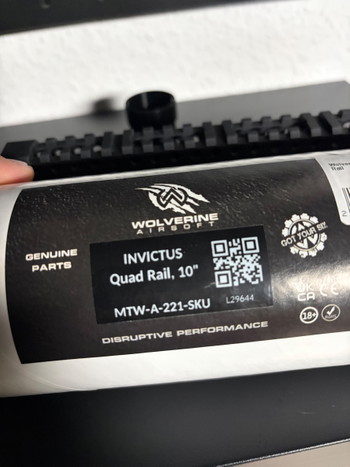 Image 3 for Wolverine MTW handguard quadrail
