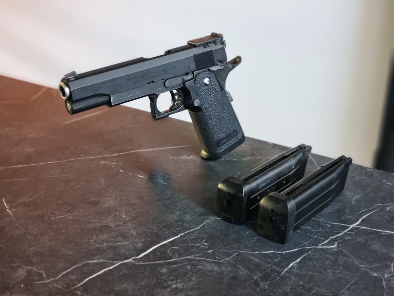 Imagen 1 de Tokyo Marui Hi-Capa 5.1 GBB | twee lekvrije magazijnen