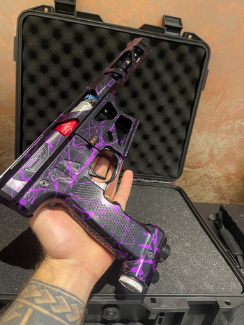 Afbeelding 2 van NIEUW Monk Pooty Build Purple Splatter + Gorilla FCU