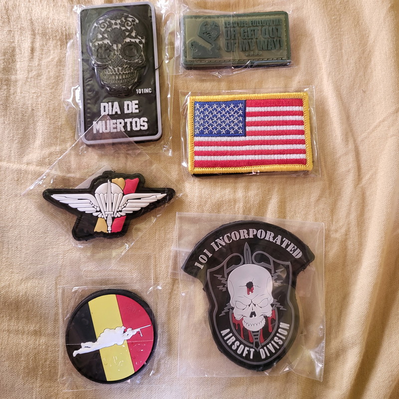 Bild 1 für Verschillende pvc patches