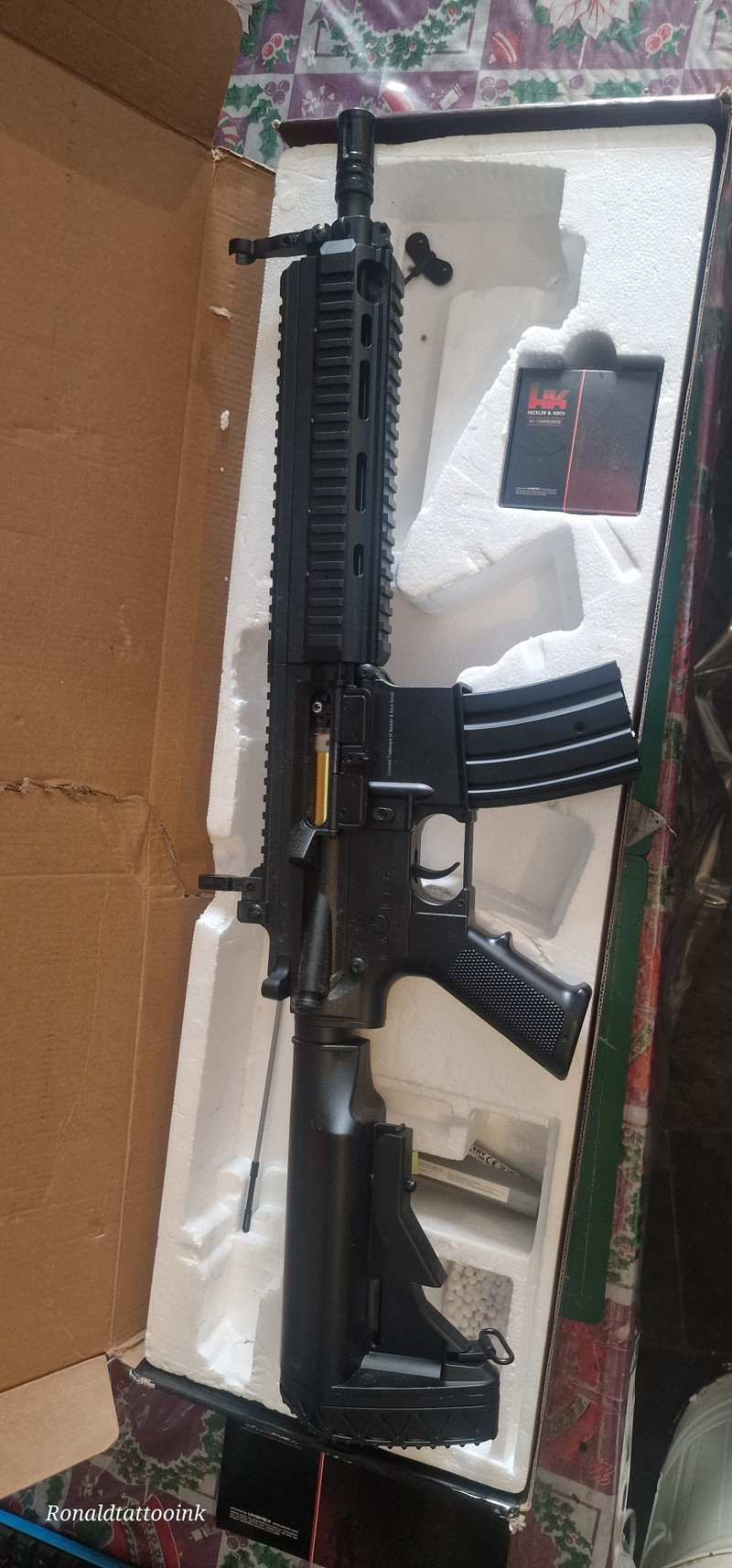 Image 1 pour HK416 Airsoft Geweer met Accessoires