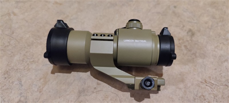 Image 1 for Lancer Tactical 1x32 Red & Green Dot Sight Tan