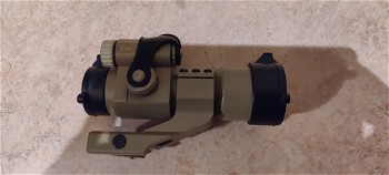 Image 3 for Lancer Tactical 1x32 Red & Green Dot Sight Tan
