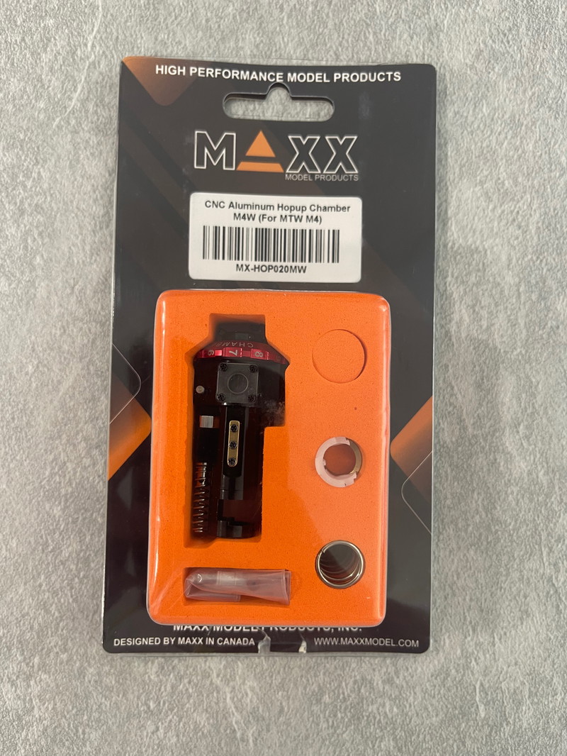 Imagen 1 de CNC aluminum hopup chamber M4W NEW VERSION (for MTW m4)