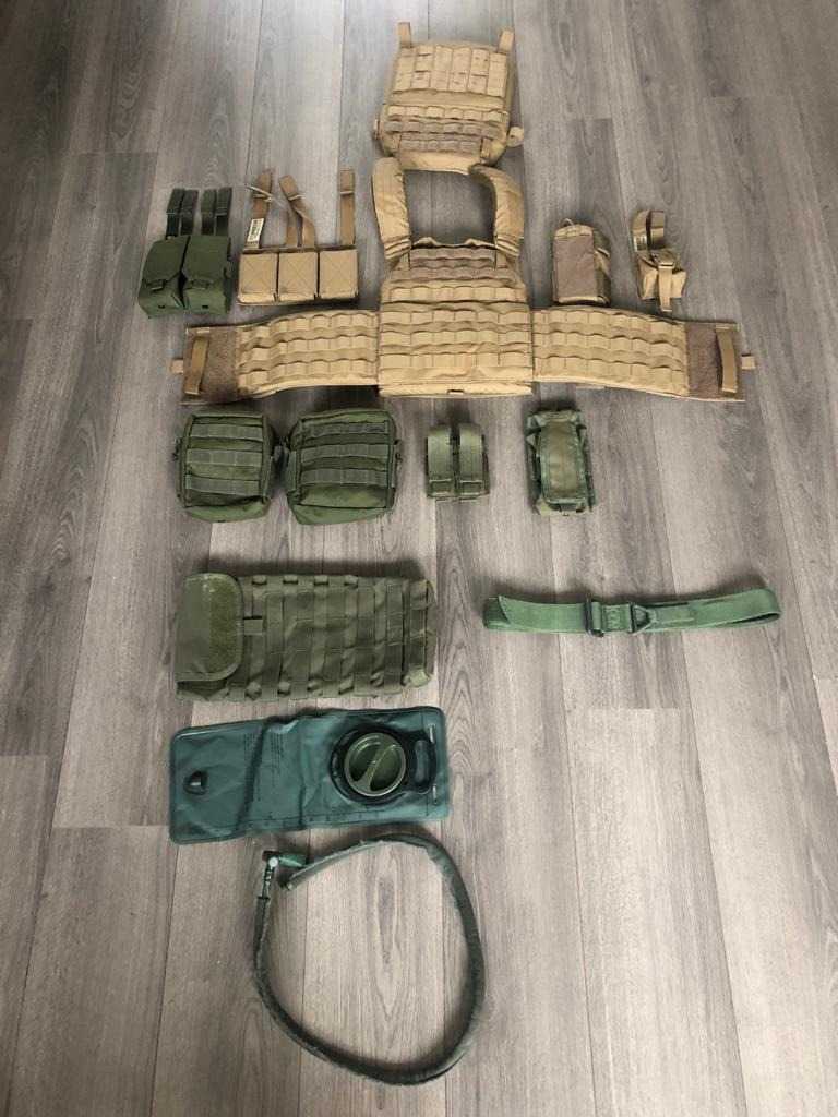 Bild 1 für W.A.S. DCS tan met diverse pouches