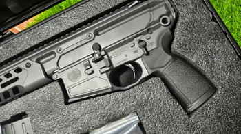 Afbeelding 3 van SALVO PRECISION - MCX Spear LT CSAW 10.5 GBBR in GREY - STEEL BOLT - MARKINGS