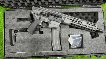 Afbeelding 4 van SALVO PRECISION - MCX Spear LT CSAW 10.5 GBBR in GREY - STEEL BOLT - MARKINGS