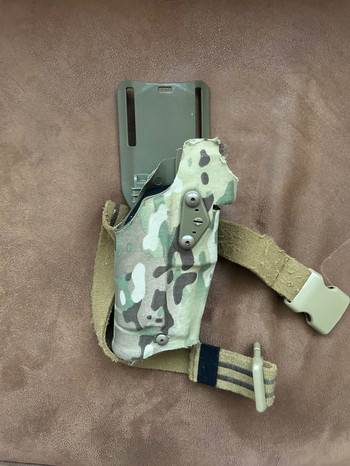 Imagen 4 de Multicam belt | Glock 17 Holster (safariland copy) | Magazijn pouches