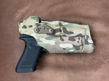 Imagen 5 de Multicam belt | Glock 17 Holster (safariland copy) | Magazijn pouches