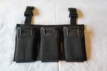 Bild 2 für Agilite Pincer Placard Multi-Caliber Triple Mag Pouch zwart