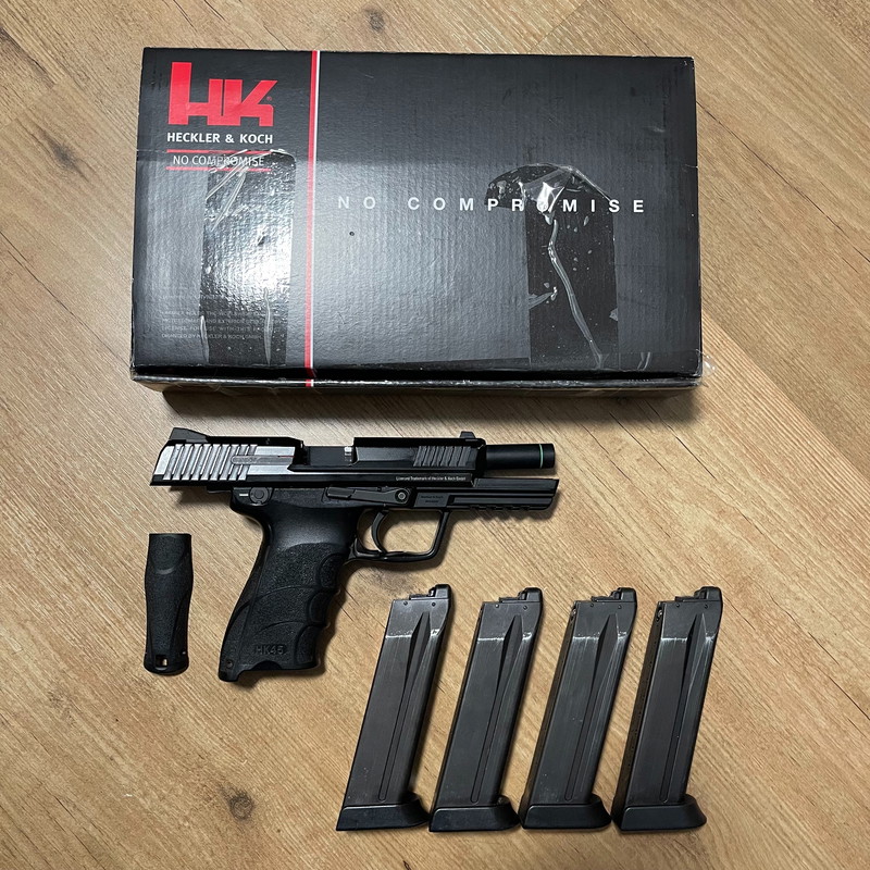 Image 1 for Umarex HK45 GBB (Green Gas) Met 4 magazijnen