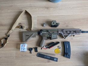 Bild für Specna arms sa ha12 + Sight + high cap mag + Titan gate Aster (niet gemonteerd) + sling