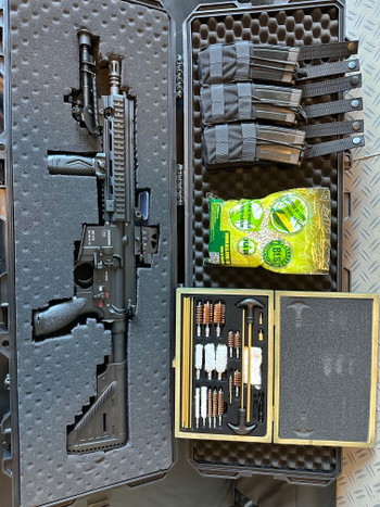 Imagen 2 de Heckler & Koch HK416 A5 | Rifle | GBB | Umarex + Case + 6 Magizines + Cleaningkit