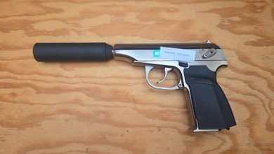 Afbeelding van Makarov PMM Gas Blowback with Silencer by WE