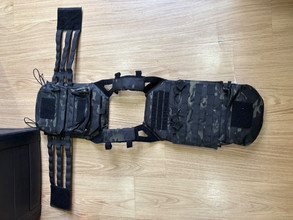 Afbeelding van Black multicam plate carrière