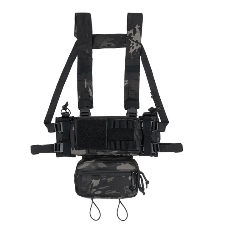 Image 1 pour MK3 micro fight Chest rig multicam black