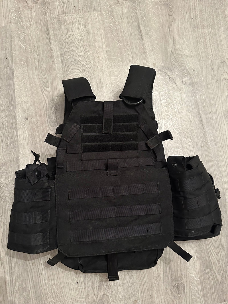 Image 1 for Invader Gear 6094A-RS Plate Carrier Black