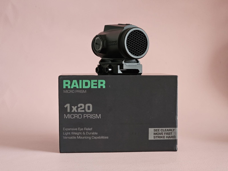 Image 1 for REAL STEEL Swampfox Raider 1x20 Micro Prism Reloading Trade EU