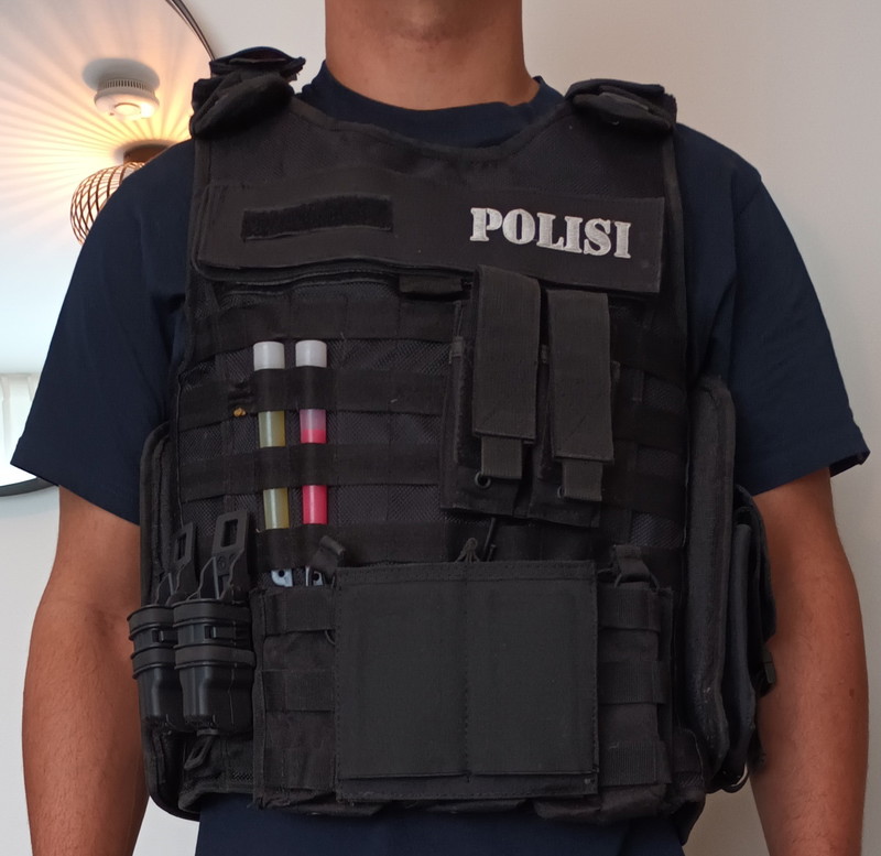 Imagen 1 de Plate Carrier zwart