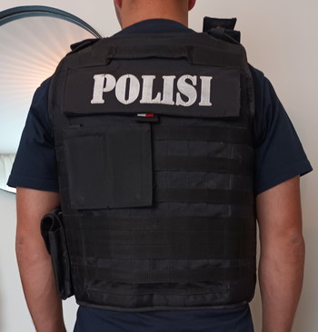 Imagen 2 de Plate Carrier zwart