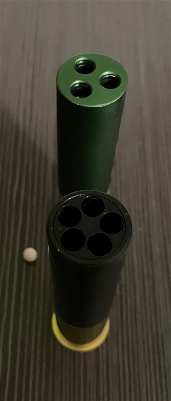 Image 4 for 24 of 45 BBs per shot! Unieke MAD MAX Double Barrel Gas Shotgun