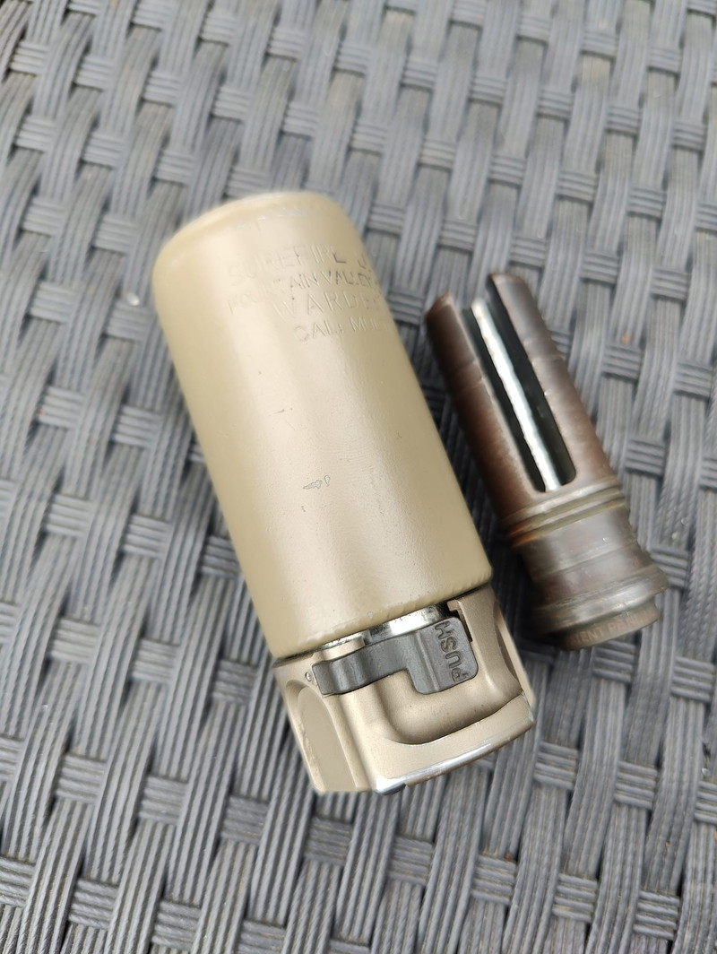 Imagen 1 de HAO Industries - SF Muzzle Brake + Warden blast diffuser