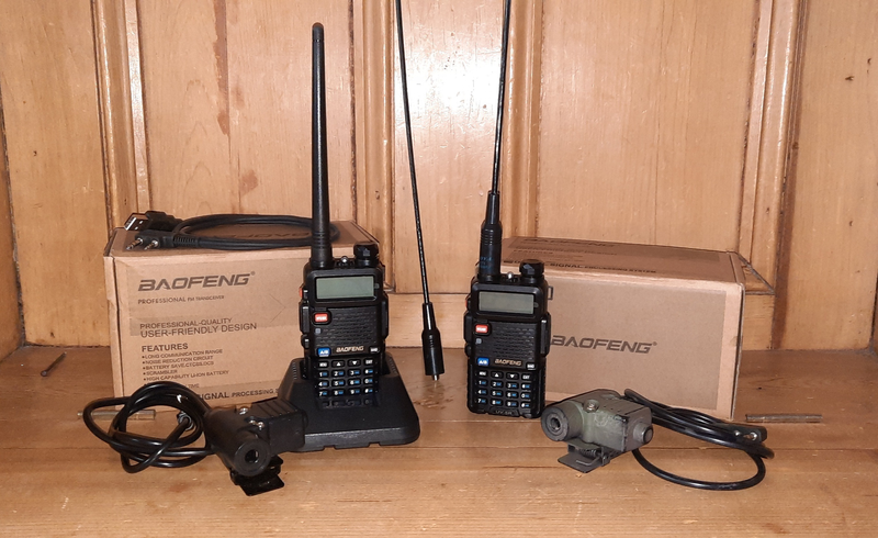 Afbeelding 1 van 2x Baofeng UV-5R nieuw