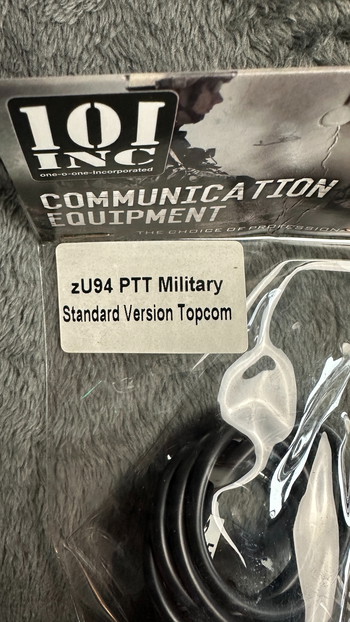 Imagen 2 de 101 inc X Z tactical standard PTT 2x nieuw in de verpakking.