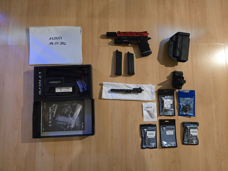 Image 1 pour Hochgetunte TM Hi-Capa 4.3 GBB | Custom Speedsoft Build