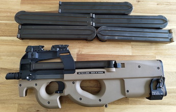 Image for WE T.A. 2015 (P90) HPA mod + 6 mags