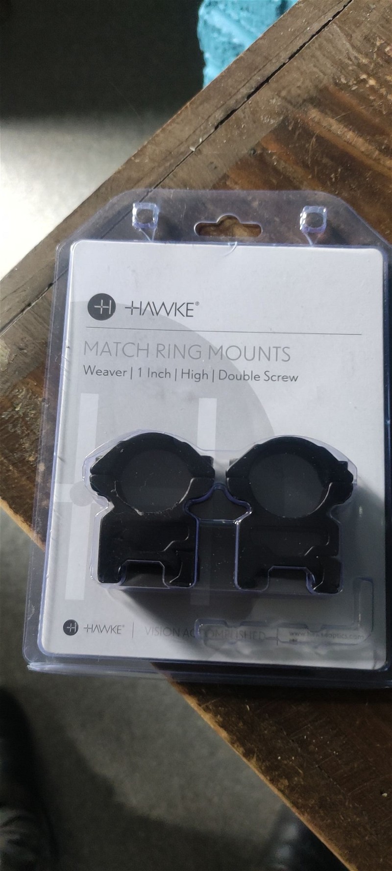 Afbeelding 1 van Hawke scope mount 1 inch weaver