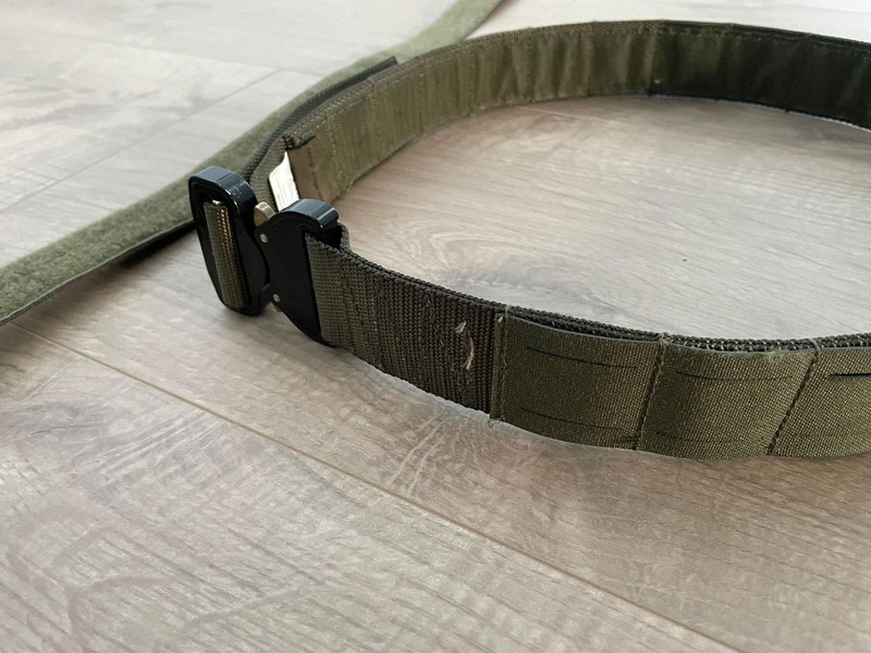 Image 1 for Tasmanian Tiger Modular Belt Set - Olive (Maat S)