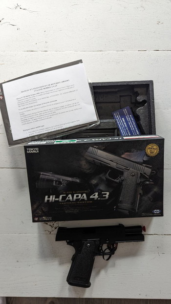 Image 4 for Tokyo Marui 4.3 Hi-capa GBB pistol