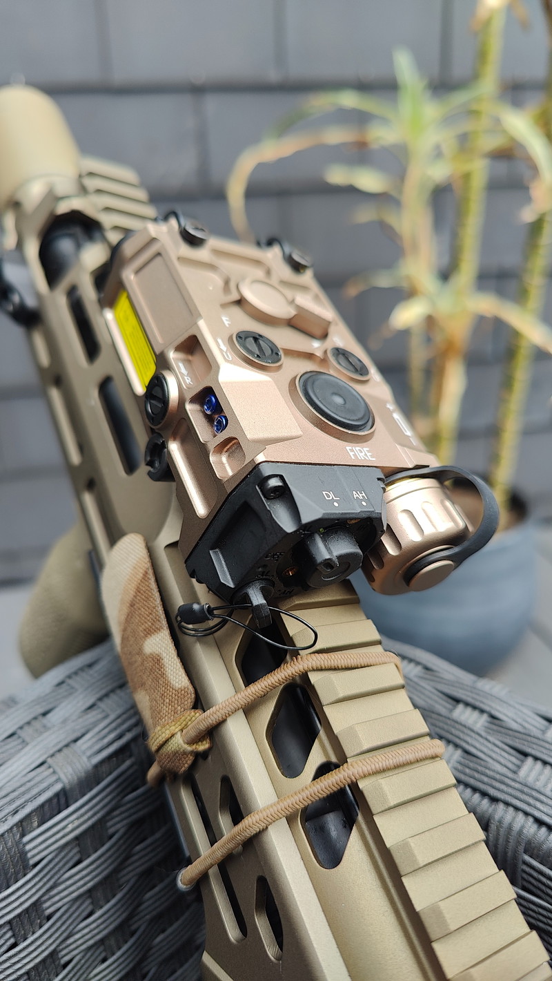 Image 1 pour SOTAC - Eotech OGL red laser/IR laser & Flashlight PEQ aluminium - FDE