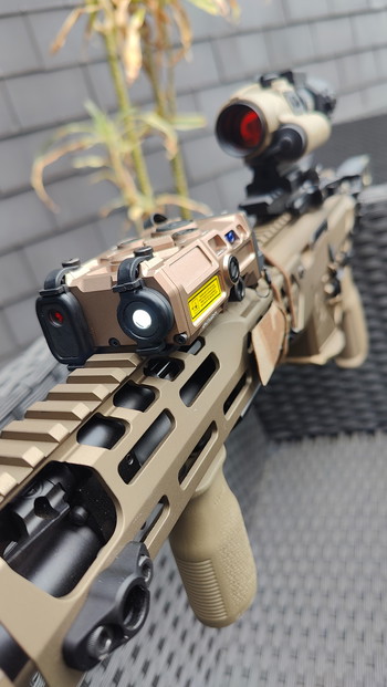 Image 3 pour SOTAC - Eotech OGL red laser/IR laser & Flashlight PEQ aluminium - FDE