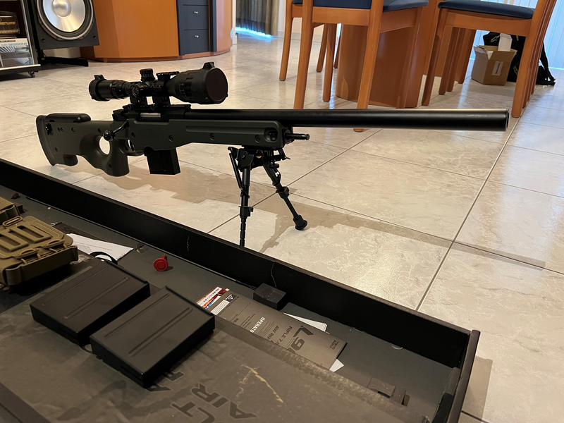 Image 1 for Tokyo Marui L96 AWS OD sniper full upgraded