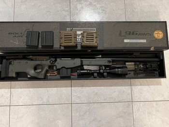 Image 2 for Tokyo Marui L96 AWS OD sniper full upgraded