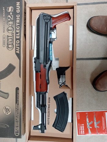 Image 2 for CYMA CM042S AK47 AEG WITH FOLDING STOCK IN BLACK